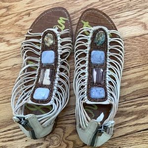 Leather sandals